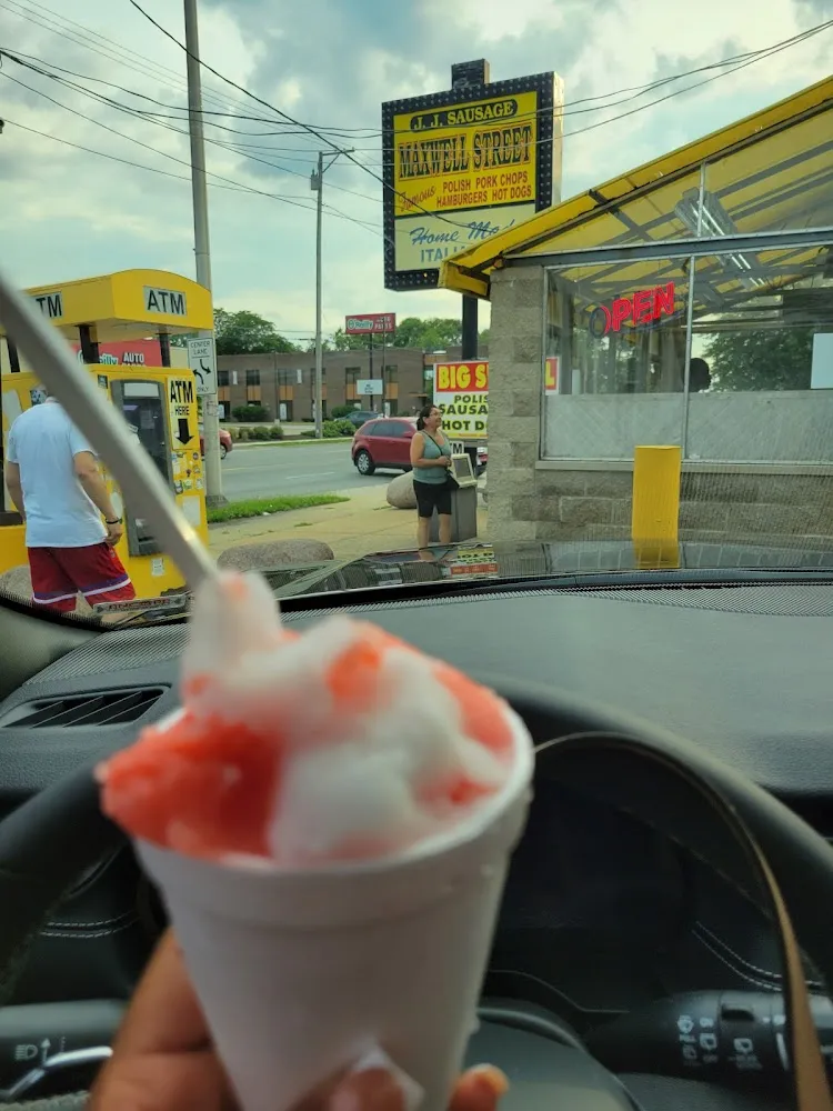 Italian Ice Half Lemon Strawberry